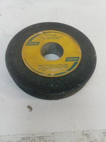 T358 Norton Grind Wheel 4 7/8"x1"x1 1/4" Model A60-M5VBE - Picture 16 of 19