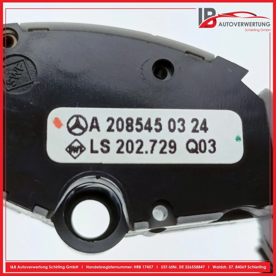 MERCEDES CLK W208 230 KOMPRESSOR Tempomatschalter A2085450324 202.729 ORIGINAL - Bild 4 von 4