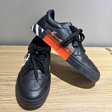 Off-White Low Vulcanized Sneakers Black White...