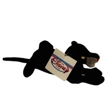 Vtg Disney Store Mini Bean Bag Bagheera Plush 8" The Jungle Book Black Panther