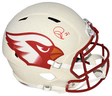 PATRICK PETERSON SIGNED ARIZONA CARDINALS 2025 RIVALRIES FULL SIZE SPEED HELMET