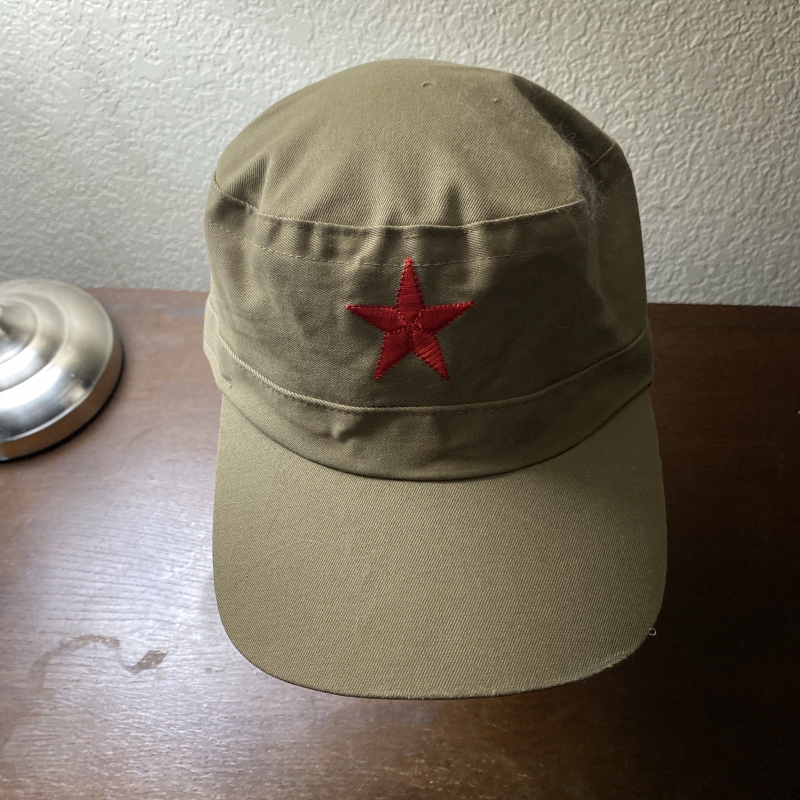 Red Star Cap, Good Shape, authentic - image 1