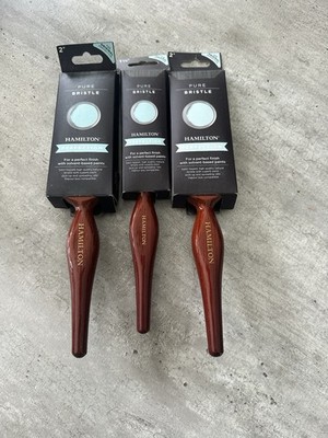Hamilton Perfection 2 x 2 Zoll & 1 x 1,5 Zoll Pinsel mit reinen Borsten 3er-Pack