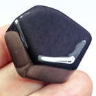 117Ct Natural Rainbow Obsidian Mexican Faceted Nugget Pendant UROS5 — photo 1