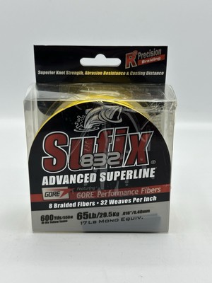 ユーライン Sufix 832 Advanced Superline Braid Fishing Line, 600 Yd Spool