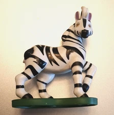 The Lion King Zebra THURSTON Standing 2.25" Figure on base Blind Bag Series HTF