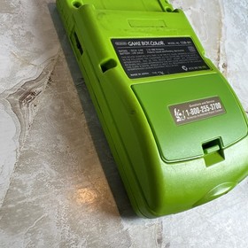 Nintendo Game Boy Color Kiwi Lime Green Handheld Console System Tested & Working