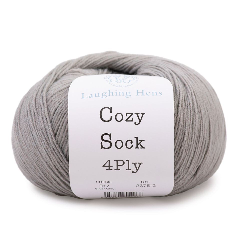 Laughing Hens Cozy Sock – 4Ply Merino Wool & Nylon Yarn for Durable, Colourful H