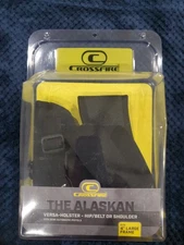 Pistol Holster / Crossfire Alaskan Versa / 4" Large Frame Hip/Belt Or Shoulder