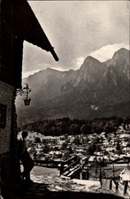 RPPC Busteni View Mountains vintage postcard b284