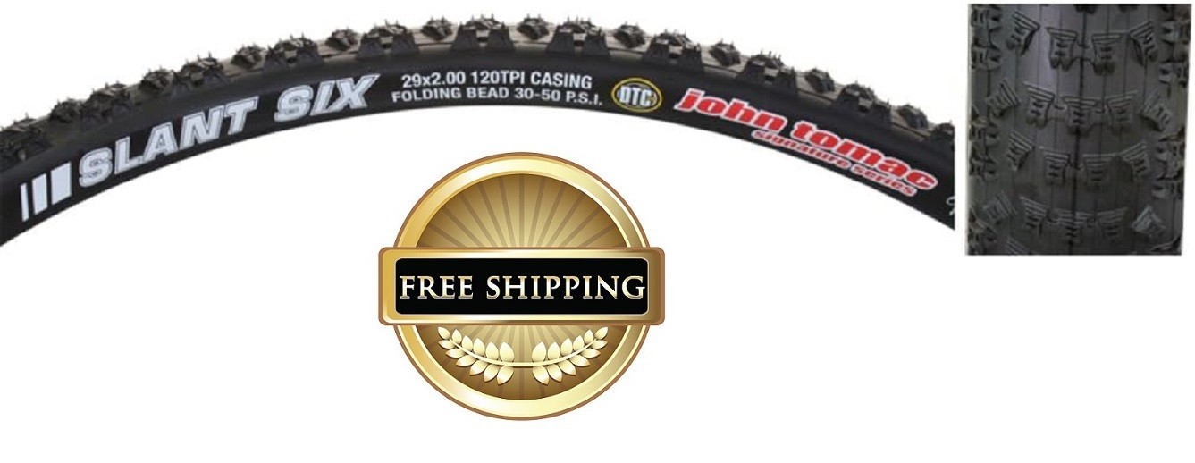 Kenda Slant 6 Pro 29 x 2.2 DTC Folding Bead Black Tire (B3-D
