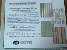 CREATIVE MEMORIES SCRAPBOOK STICKER SET: KALEIDOSCOPE COUNTRYSIDE