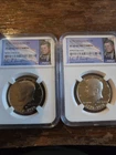 1976 Kennedy Half Dollar 50 Cent Bicentennial Coin Lot of 2 NGC PF 69 UC