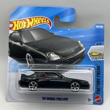 Hot Wheels 2026 - '98 Honda Prelude BB6 - Black - #136 Factory Fresh 5/5 - JJJ89
