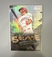 Topps Stadium Club 2025 Savage Sluggers Mike Trout SS-13 Angels MLB