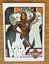 JACLYN BAKER SIGNED OLYMPIA CARD FITNESS 2021 JOE WEIDER WEEKEND RACC TRUSTED A