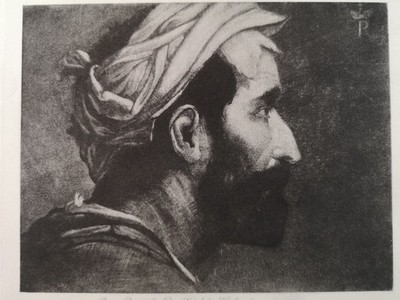 Heliogravure v. 1894. Der Kopf des Henkers. v. der Pfalz, fec. (nach):