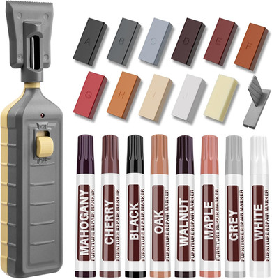 Vinyl Floor Repair Kit with Heat Pen - 11 Colors Laminate Wood Floor Repair Kit
