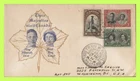 Canada 1939 Royal Visit set on Maple Leaf First Day Cover, Royal Train