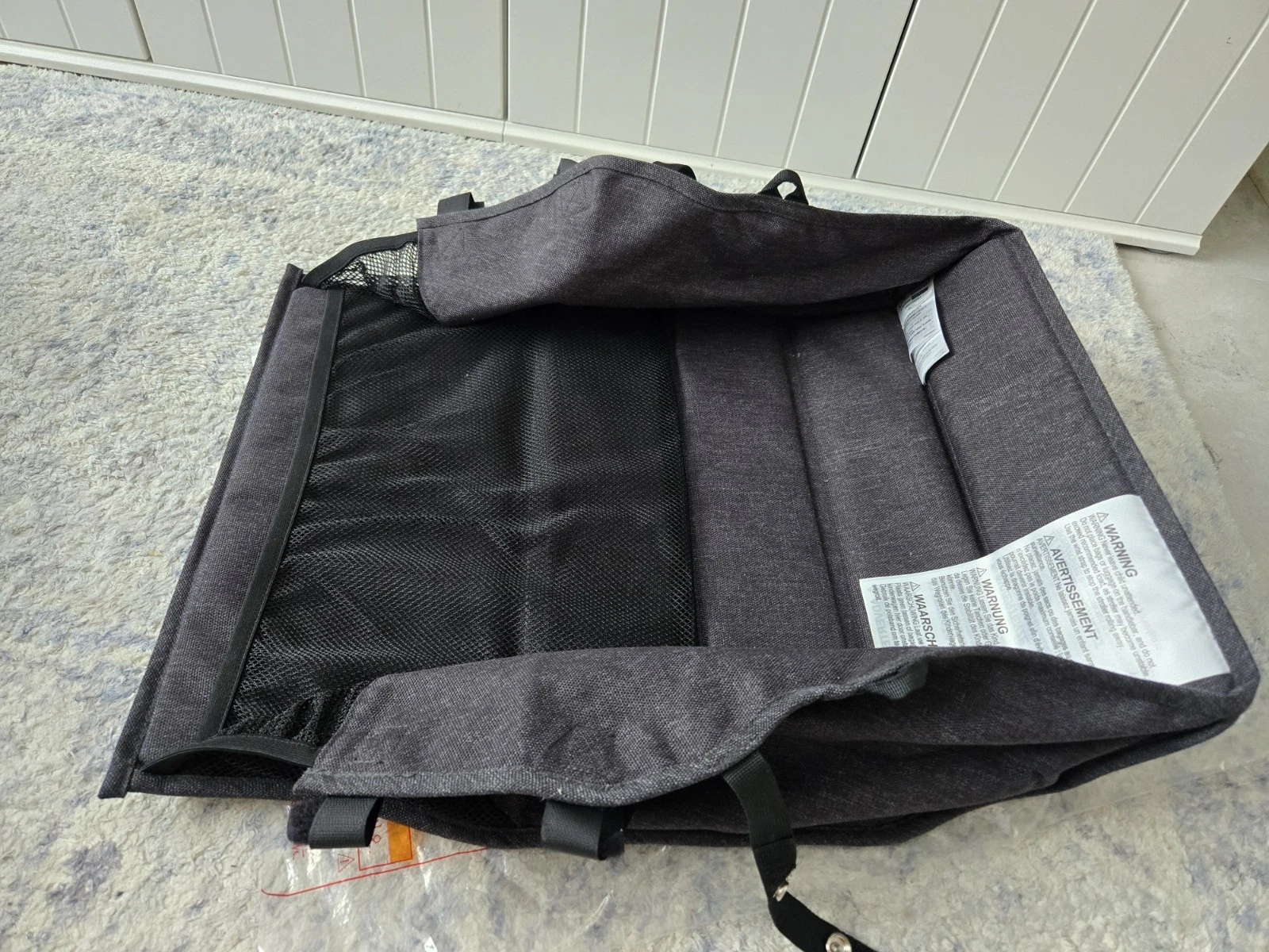 Bugaboo donkey 3 mineral washed Black Underseat Basket