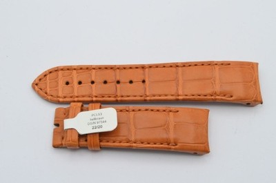 Jaquet Droz Leather Bracelet 22Mm For Buckle 20Mm Brown New 22-20