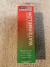 Swiss Navy 4-in-1 Playful Flavors Water Based Lubricant - Watermelon, 3 fl oz