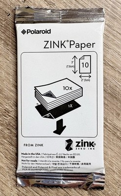 Polaroid ZINK Photo Paper 2'' x 3'' 10 Sheets Pack NIP