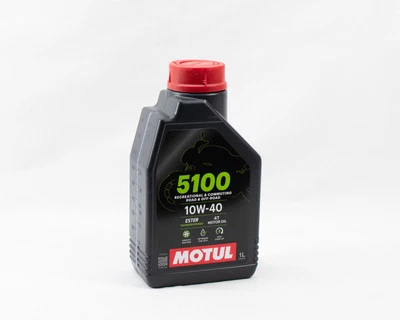 Huile Moteur MOTUL 5100 10W40 1 Litre semi-synthèse moto scooter quad 4 temps