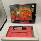 Doom (Super Nintendo Entertainment System SNES, 1995) w/ Box (No Manual)