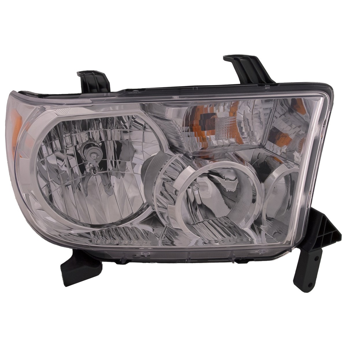Headlight w/Level Adjuster CAPA Certified Right Fits 2009-2013