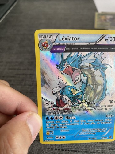 Carte Pokemon Léviator 21/98 Holo XY Origines Antiques Français Occasion - Picture 11 of 23