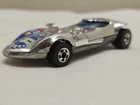 Vintage Hot Wheels Twin Mill 1968 Silver Chrome NICE