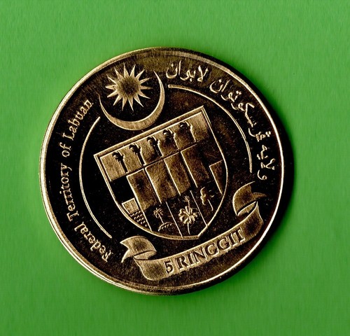 Moneda 5 peces ringgit Territorio Federal de Labuan 2022 - Imagen 2 de 2