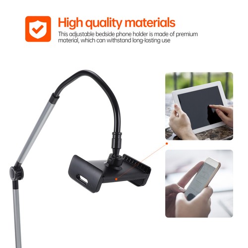 Support de téléphone portable à clipser support de tablette accessoire de téléphone support téléphonique - Photo 12 sur 12