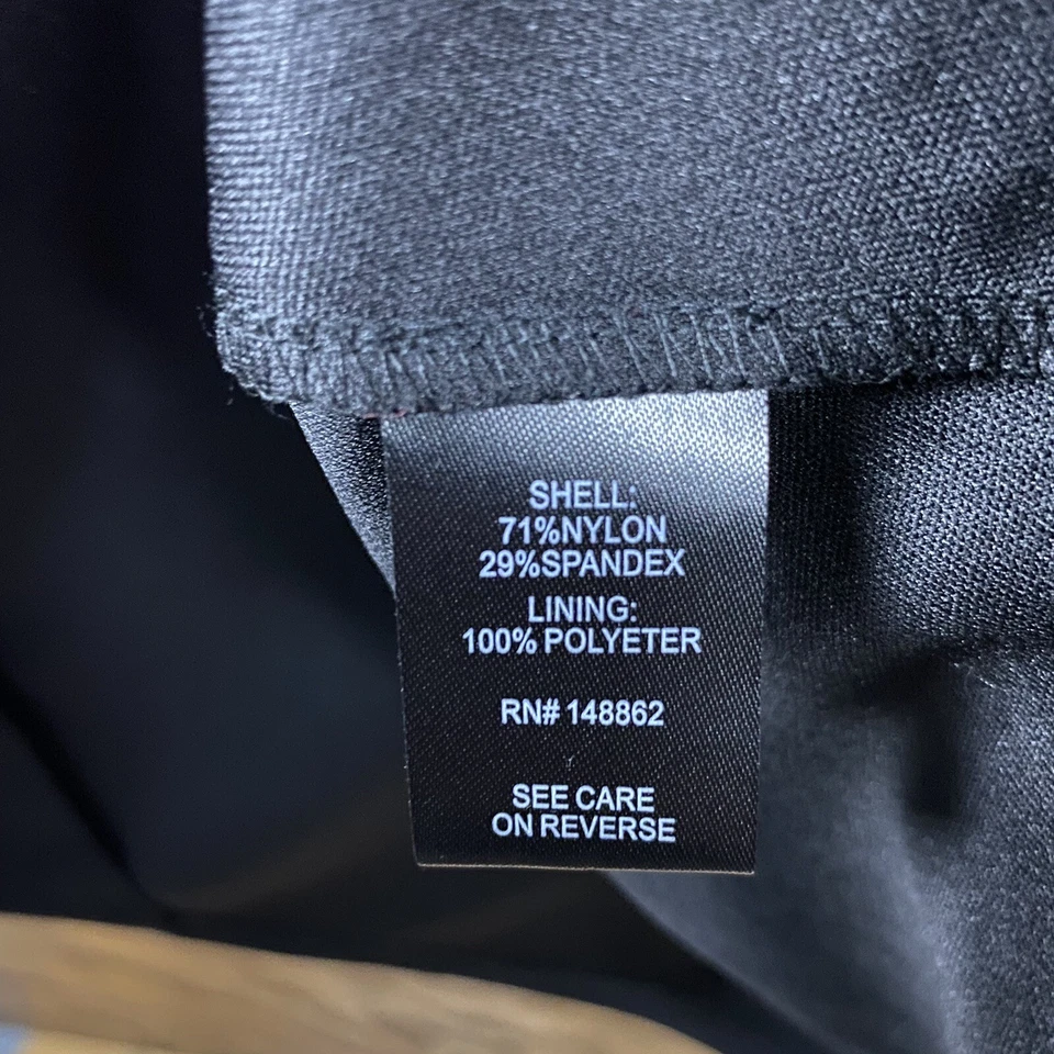 Torrid Black Full Elastic Waist Pleated Mini Skirt Lined Lace Chiffon Size 0 12 - Image 3 of 4