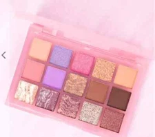 New Factory Sealed Amuse Pink Opal Eyeshadow Palette 15 shades, Mattes/Shimmers
