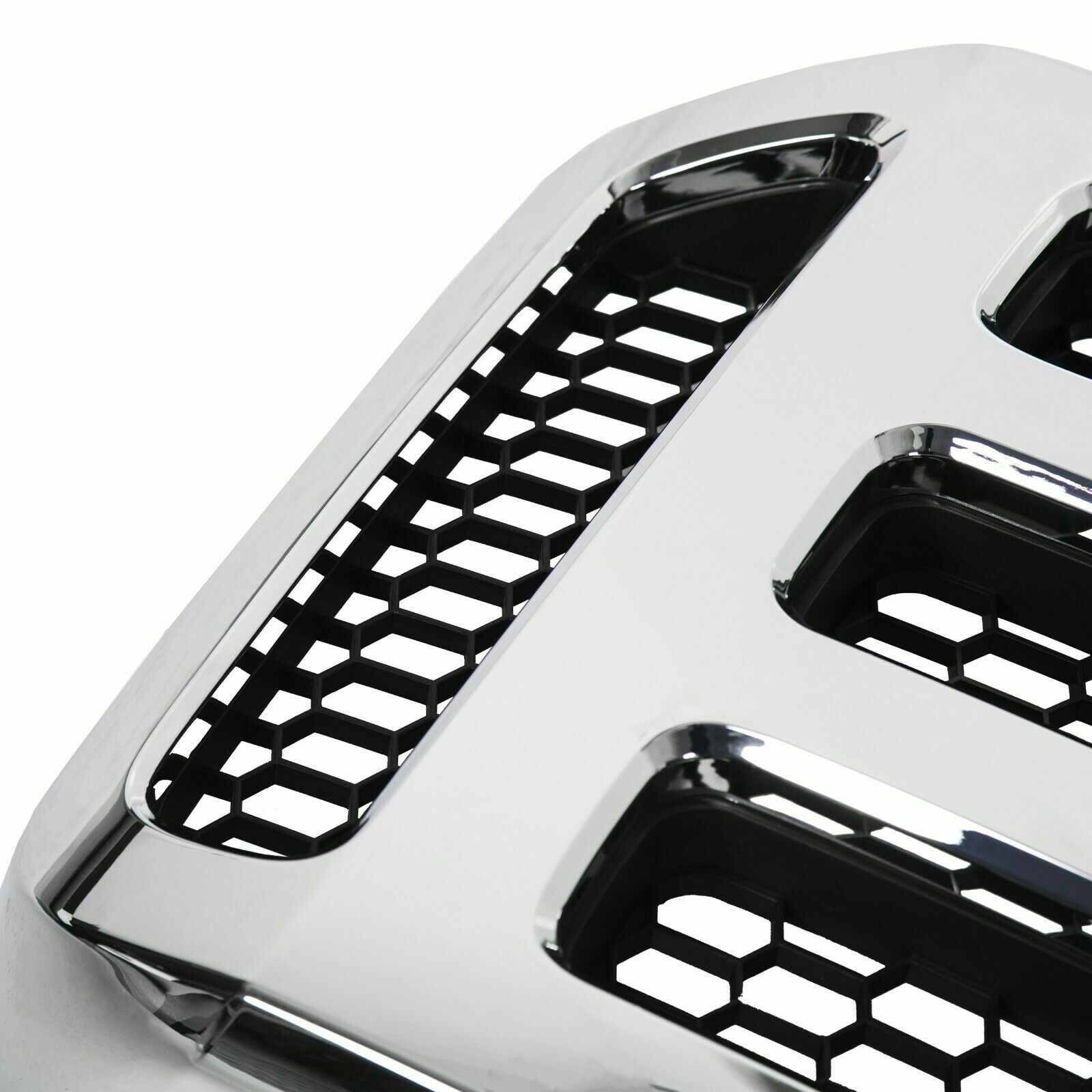 Chrome Front Grille Assembly For 2005 2006 2007 Ford F250 F350 Super Duty