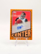 Mark Williams 2023-24 Topps Chrome Auto 1972 Orange Refractor SP /25 #TA-MW