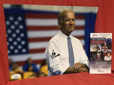 President United States USA Autogramm Joe Biden signiert Photo JSA COA signed