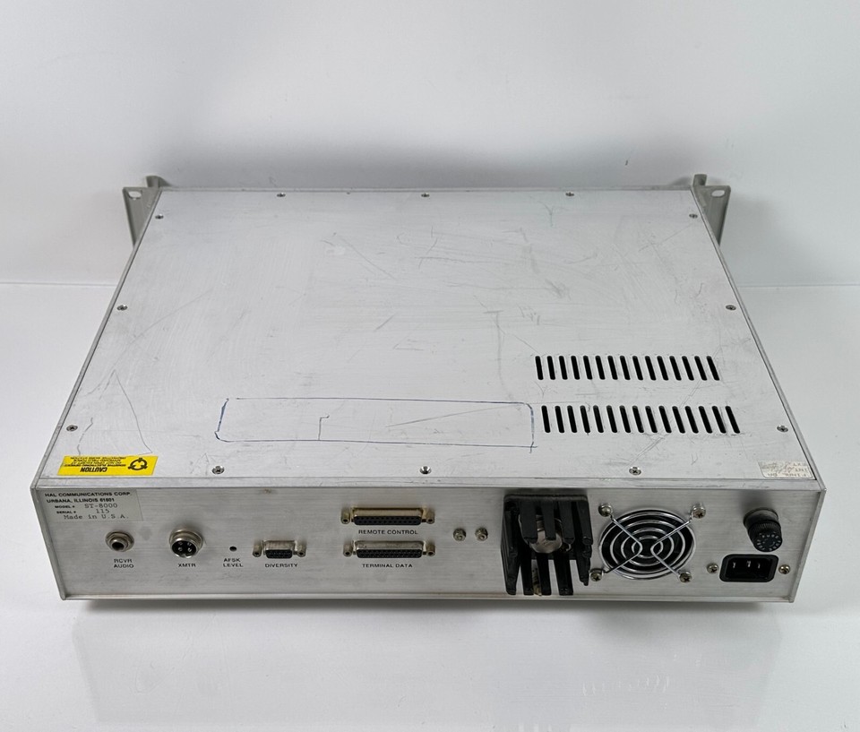 HAL Communications ST-8000 HF Modem Good Condition RTTY Demodulator ...