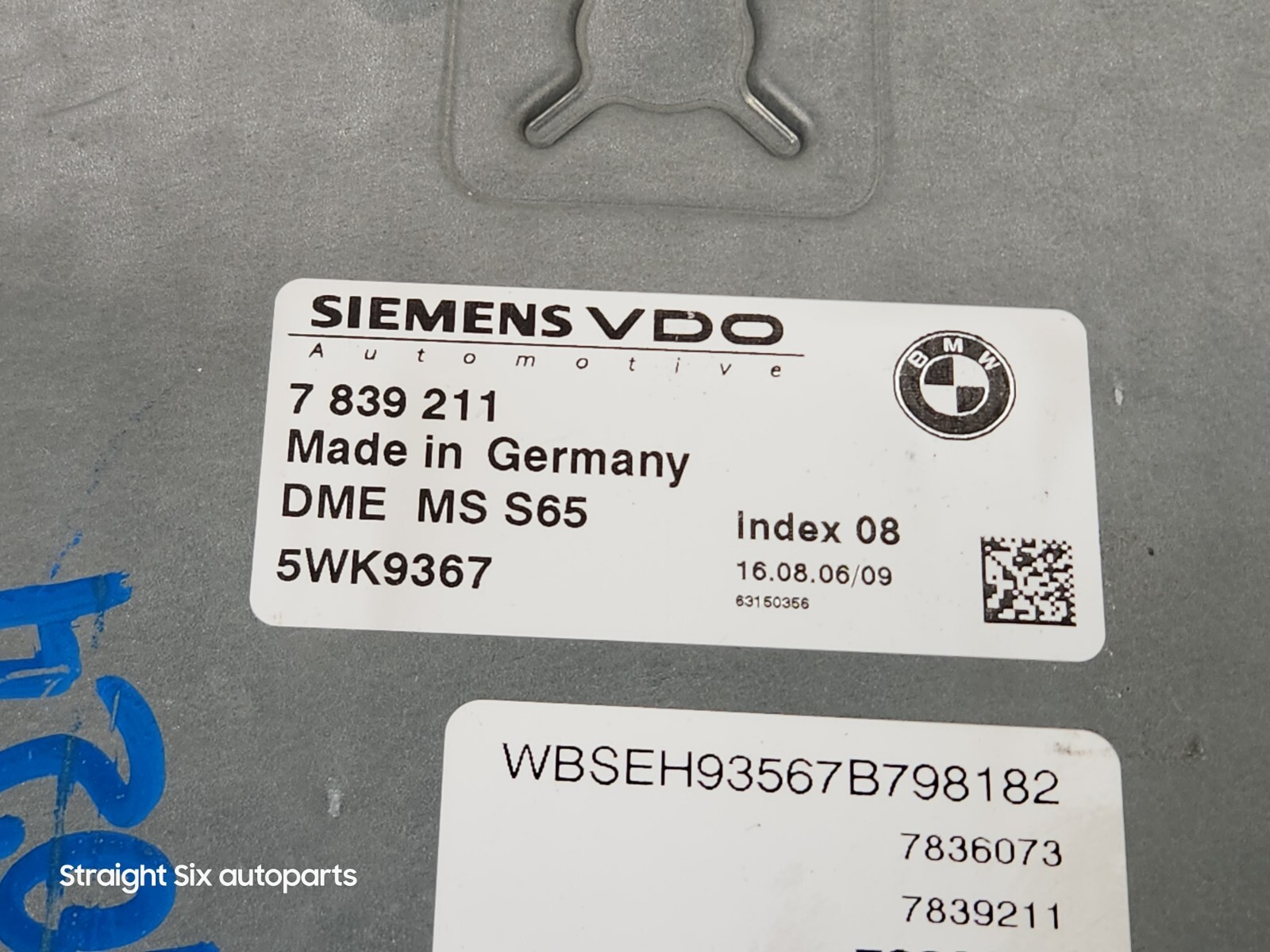 2007 BMW M5 Engine Computer Module ECM ECU 7839211 for sale online 