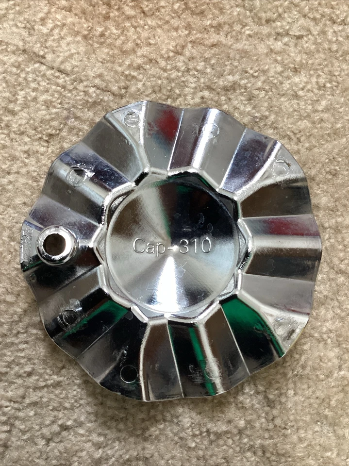 Tapa central rueda personalizada Mazzi, cromo, número de pieza CAP-310 1 pieza Foto 3 de 4