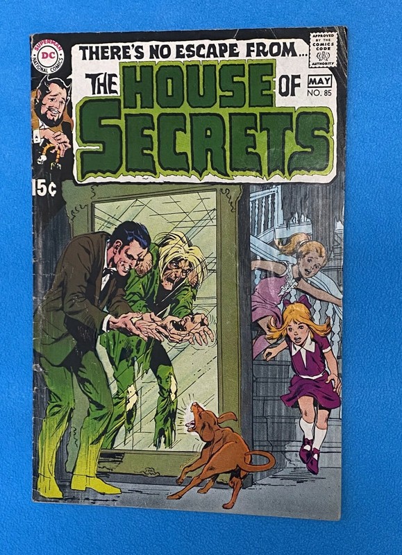 House of Secrets 85 5/70 Kane/Adams Art  Adams Cover DC Mystery-Suspense  VG
