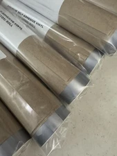 SIGN MAKING VINYL 12” X 12ft  Self Adhesive Rolls. Silver Color Glossy. NEW