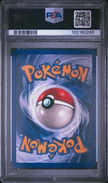 PSA 9 SLOWPOKE 55 FOSSIL UNLIMITED POKEMON VINTAGE MINT - Image 2 of 2