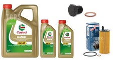 FITS BMW X5 M50D F15 BOSCH SERVICE KIT 7L CASTROL LL WITH NEW BOSCH OIL FILTER