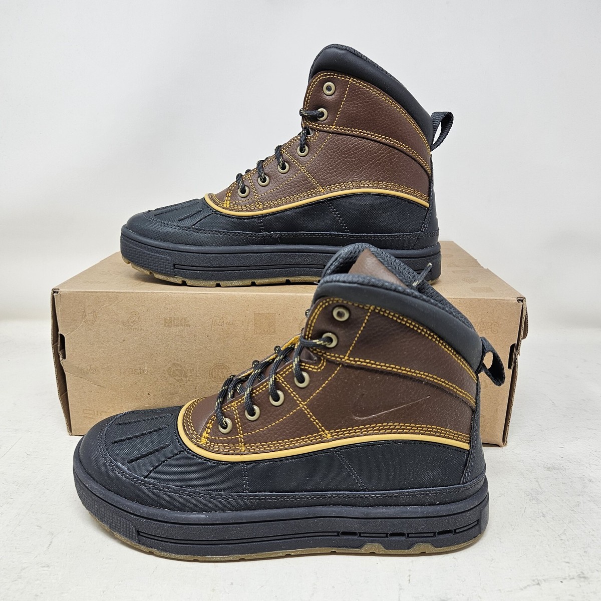 Nike ACG Woodside II High (GS) Brown Duck Boot 524872 700 Youth  Wmns