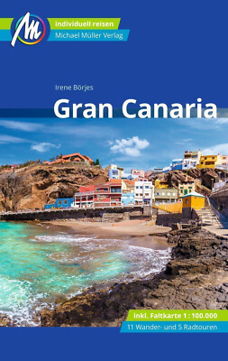 REISEFÜHRER GRAN CANARIA 2023/24 LAS PALMAS, Michael Müller Verlag ungelesen neu