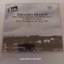 Johannes Brahms - Festival  Tragic Overtures - Liebeslieder Waltzes 1990 2 Cds