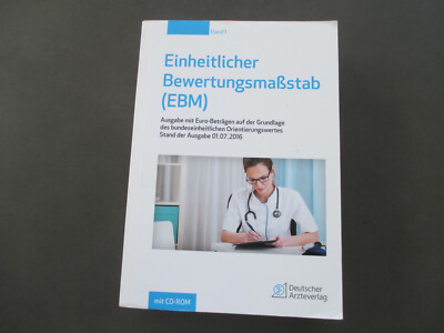Buch Einheitlicher Bewertungsmaßstab (EBM) Band 1 - 1.7.2016 Deutscher Ärztever
